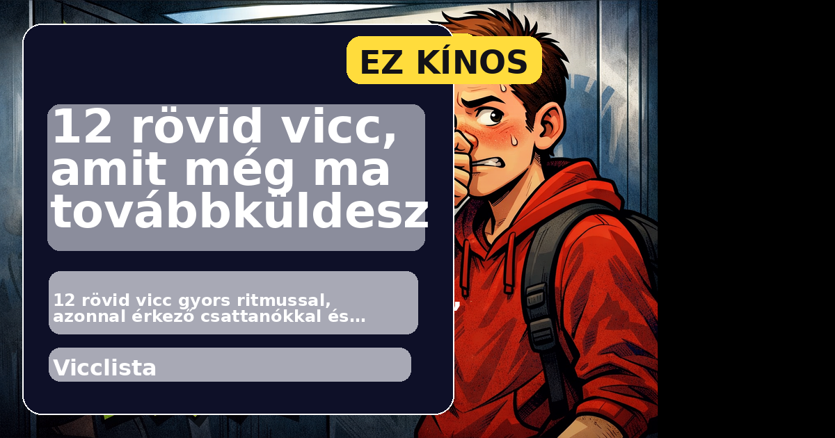 12 rövid vicc listaoldal