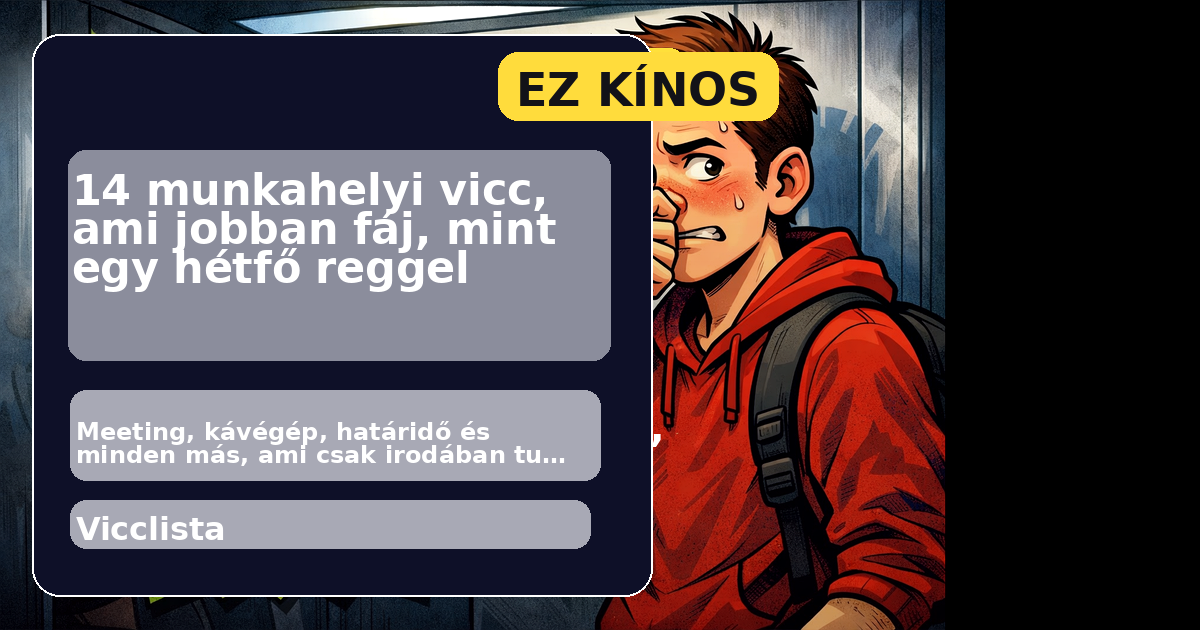 14 munkahelyi vicc, ami jobban fáj, mint egy hétfő reggel főképe