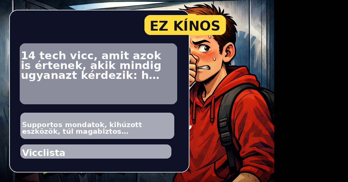 Tech vicclista supportos poénokkal