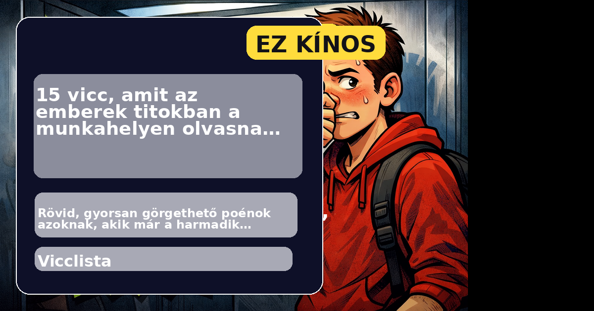 Rövid munkahelyi viccek listája