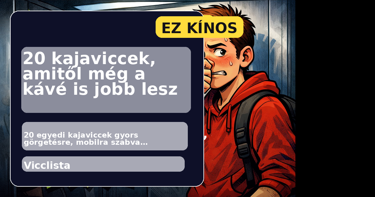20 kajaviccek, amitől még a kávé is jobb lesz főképe