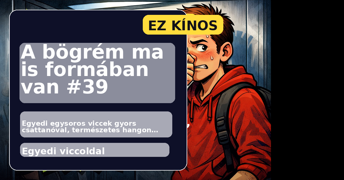 A bögrém ma is formában van #39 főképe