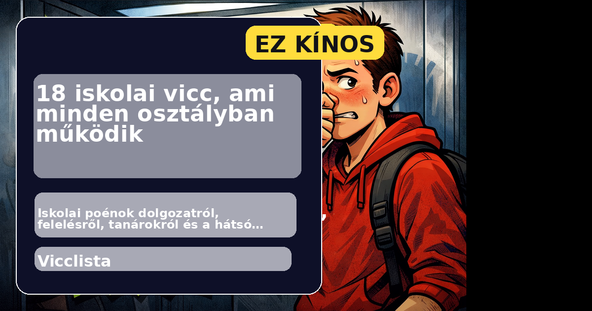 Iskolai vicclista főképe