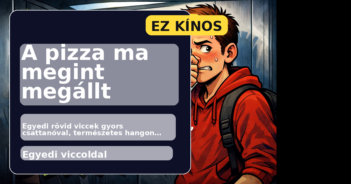A pizza ma megint megállt főképe