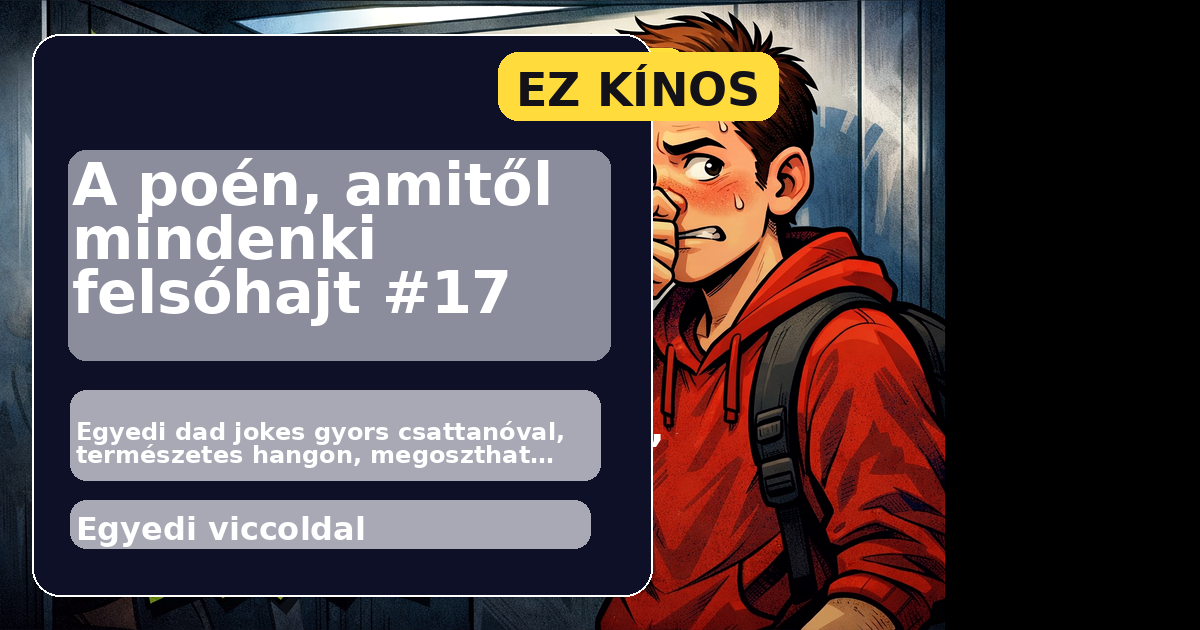 A poén, amitől mindenki felsóhajt #17 főképe