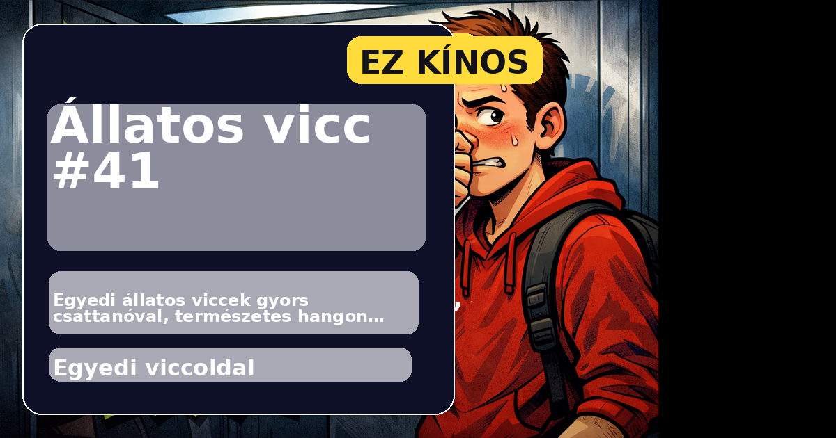 Állatos vicc #41 főképe