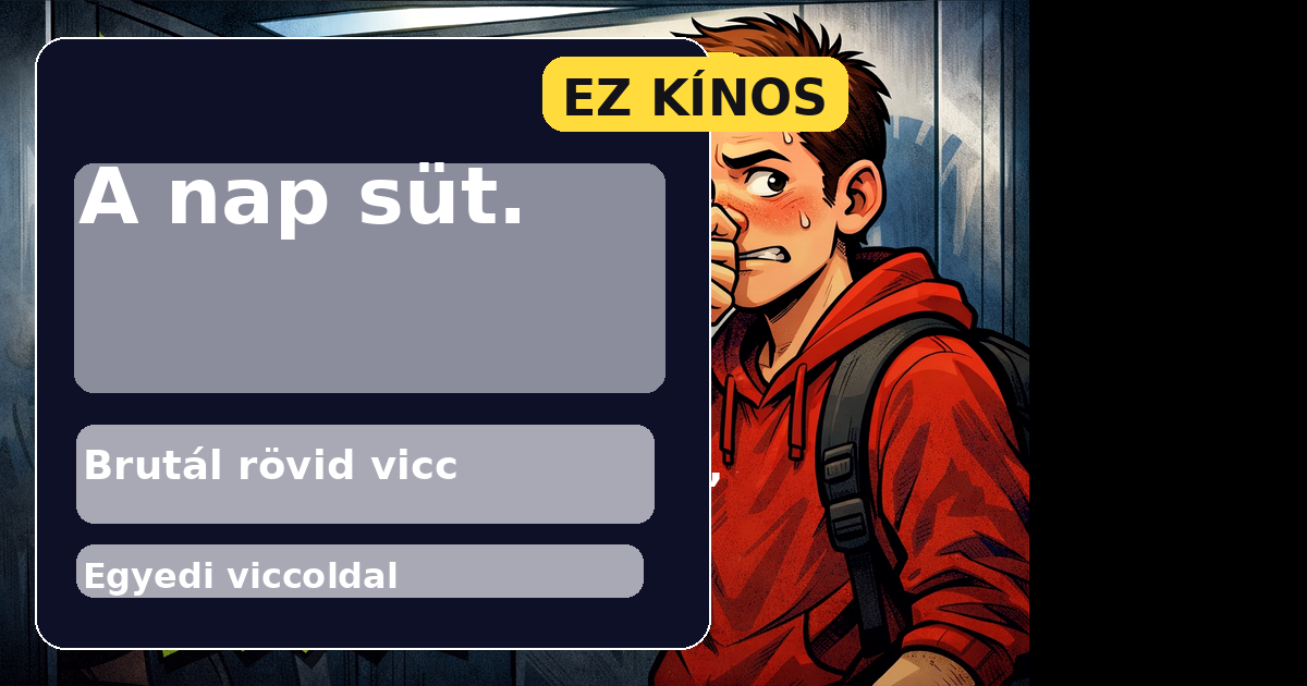 A nap süt.