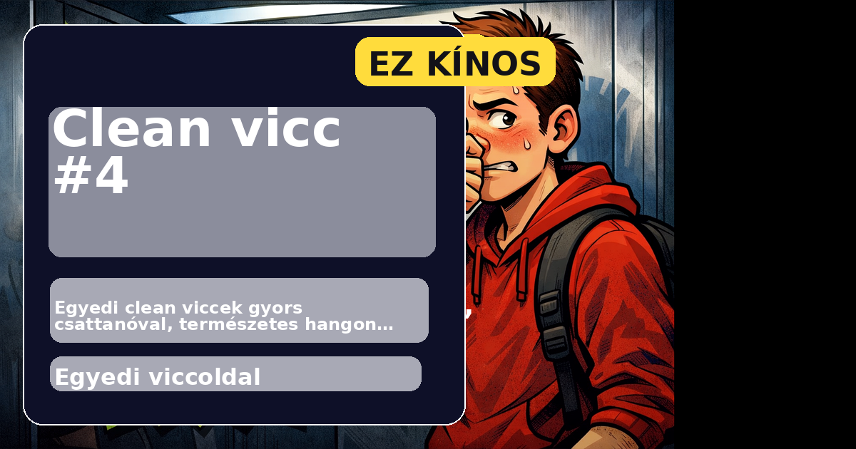 Clean vicc #4 főképe