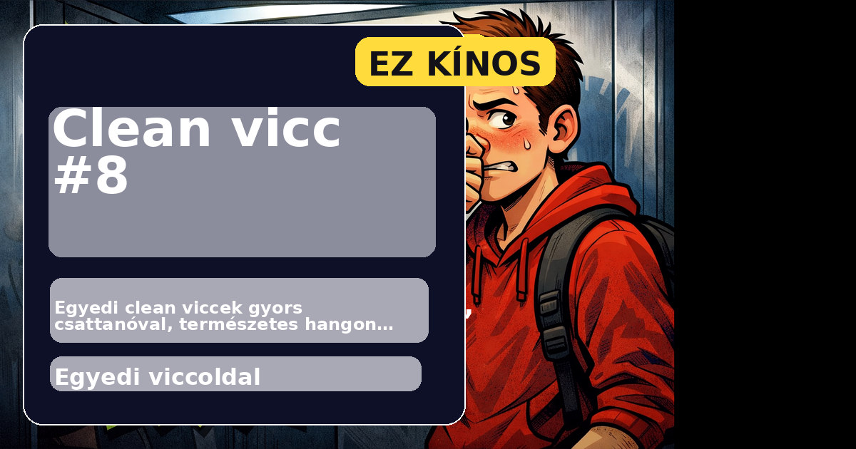 Clean vicc #8 főképe