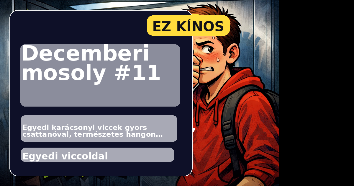 Decemberi mosoly #11 főképe