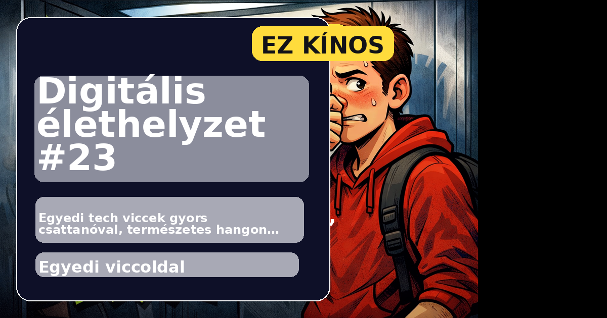 Digitális élethelyzet #23 főképe