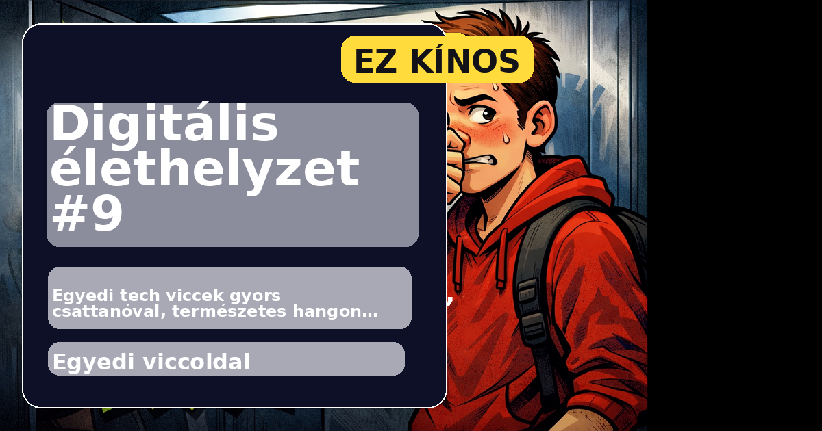 Digitális élethelyzet #9 főképe