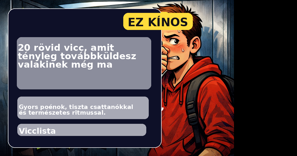 Rövid viccek listaoldal főképe