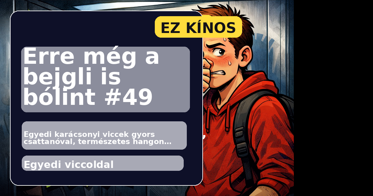 Erre még a bejgli is bólint #49 főképe