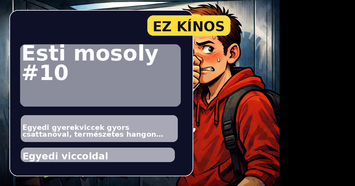Esti mosoly #10 főképe