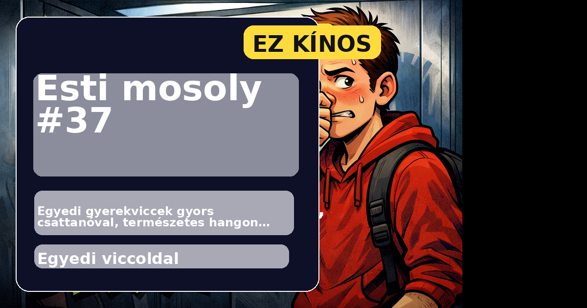 Esti mosoly #37 főképe