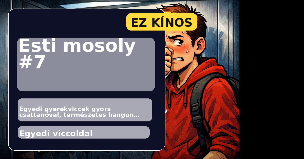 Esti mosoly #7 főképe