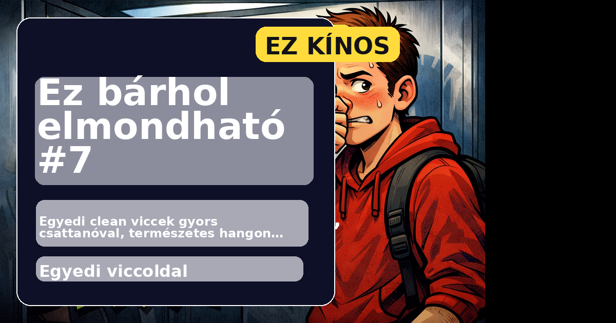 Ez bárhol elmondható #7 főképe