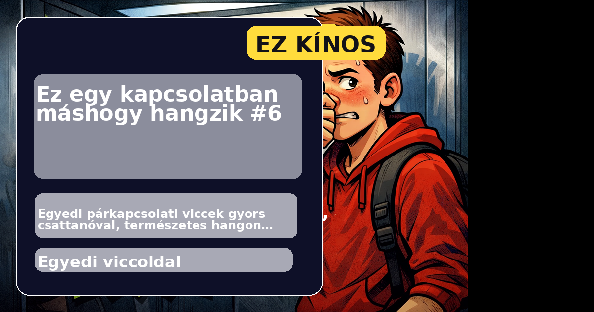 Ez egy kapcsolatban máshogy hangzik #6 főképe