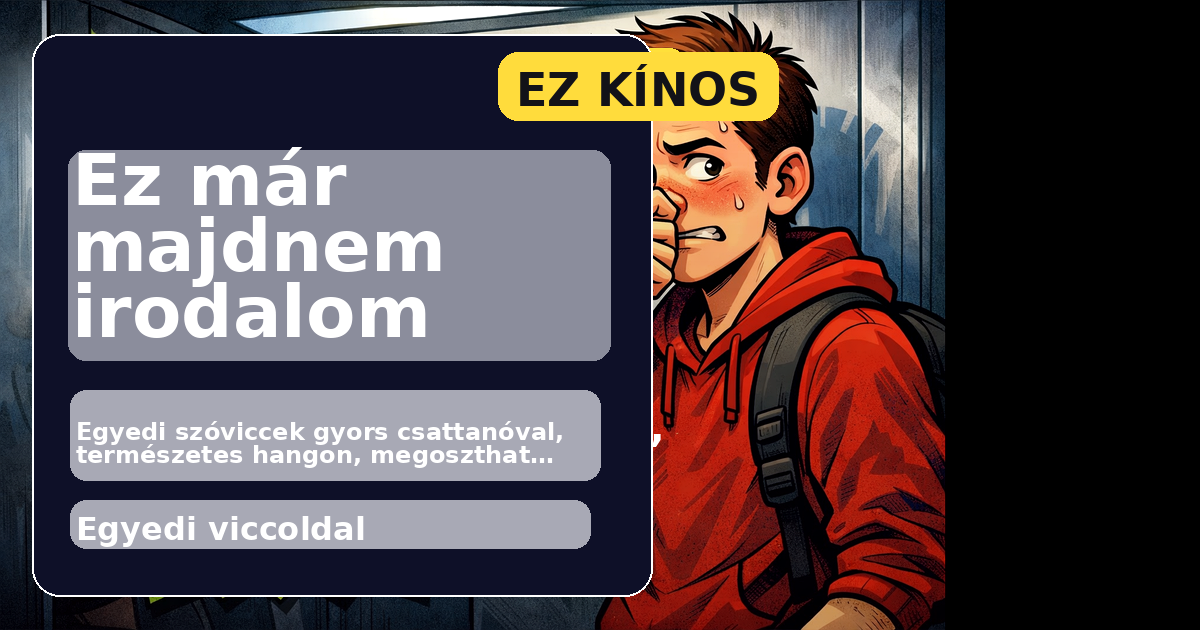 Ez már majdnem irodalom főképe