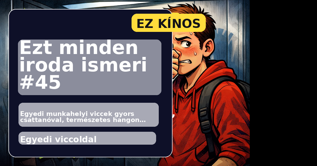 Ezt minden iroda ismeri #45 főképe