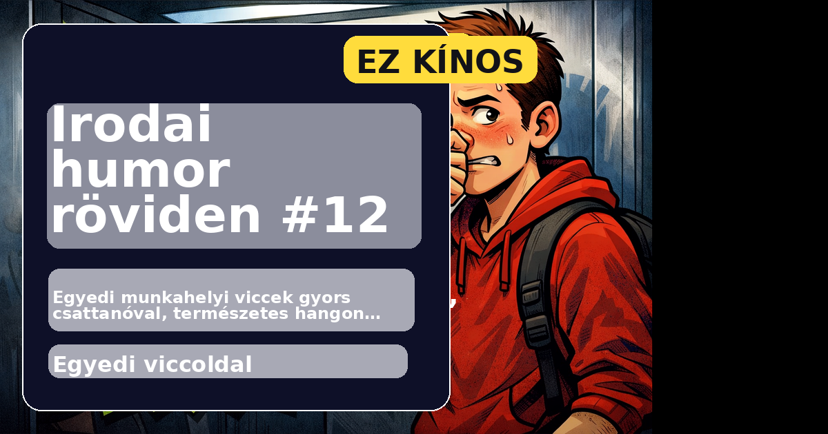 Irodai humor röviden #12 főképe