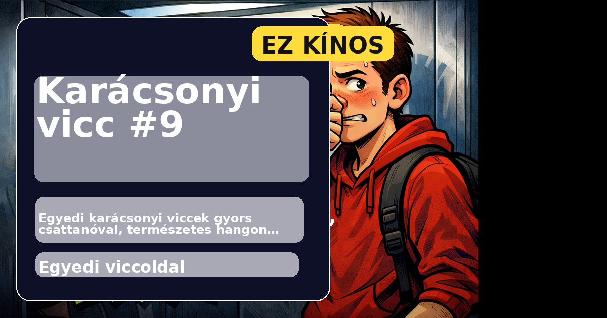 Karácsonyi vicc #9 főképe