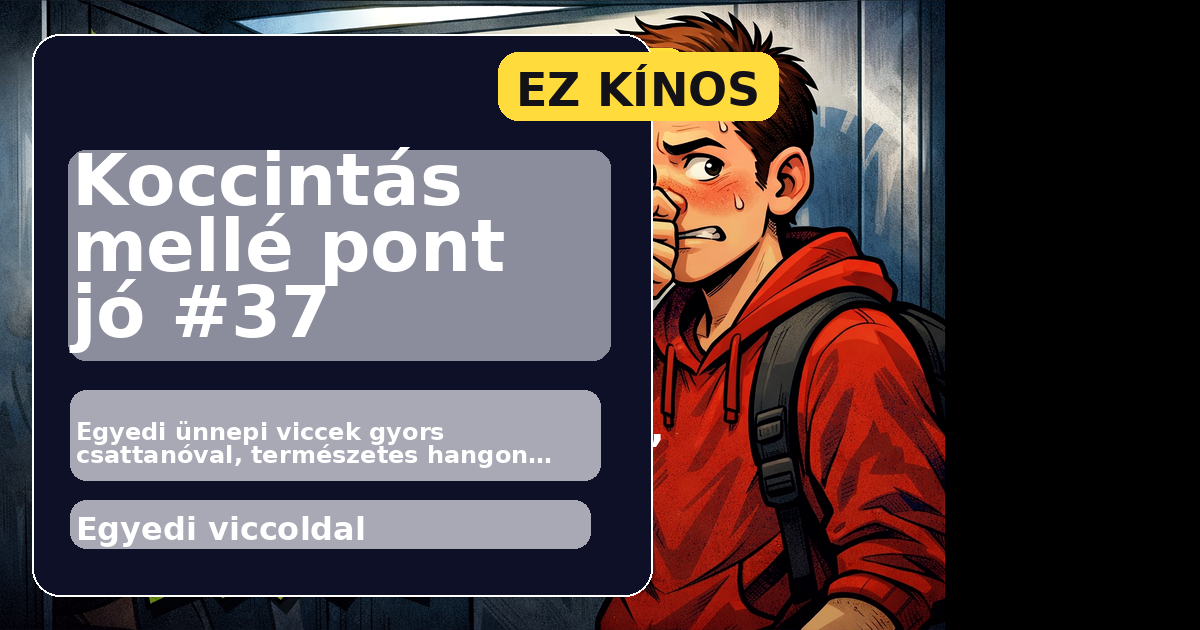 Koccintás mellé pont jó #37 főképe