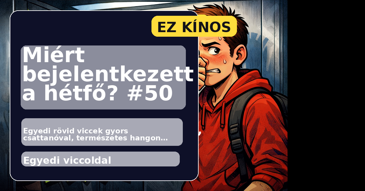 Miért bejelentkezett a hétfő? #50 főképe