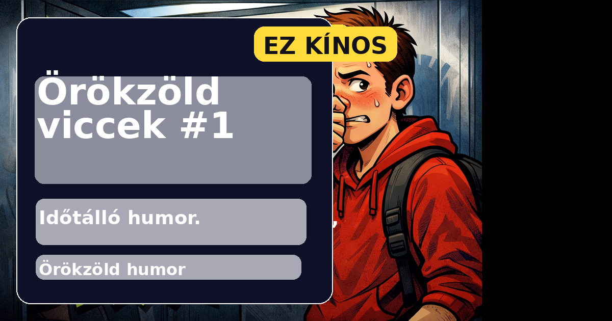 Örökzöld viccek #1