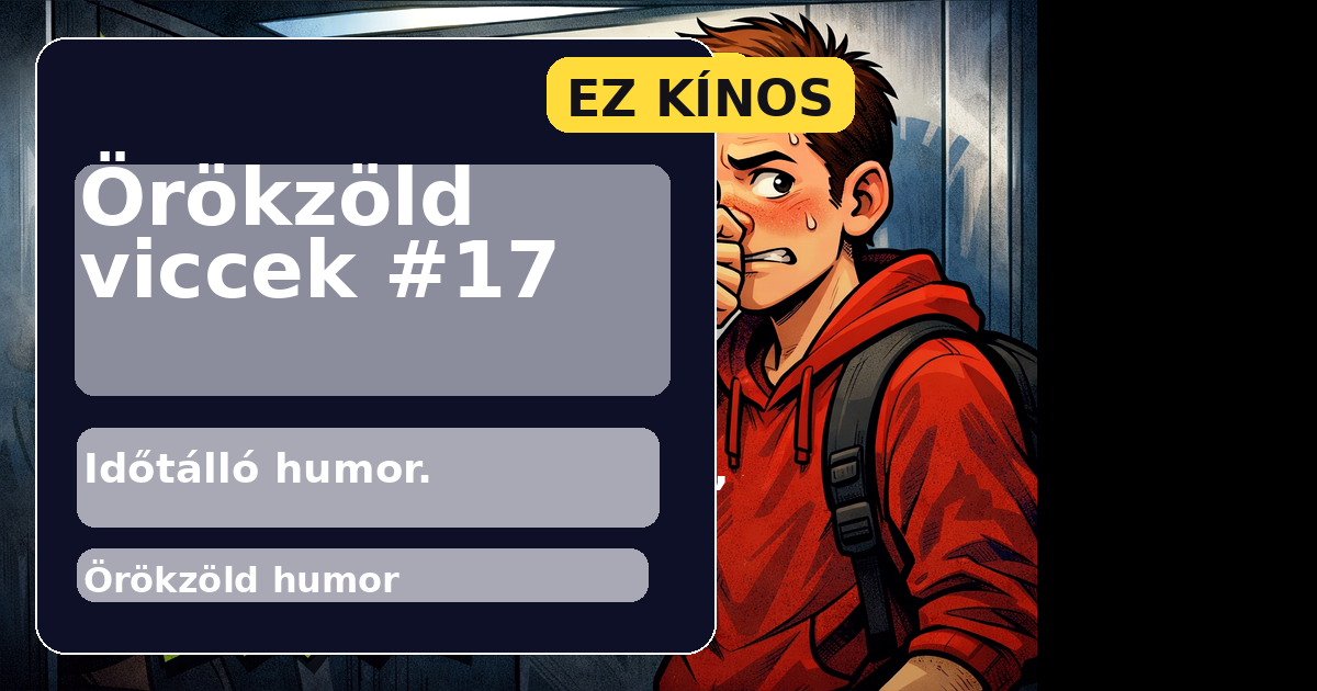 Örökzöld viccek #17