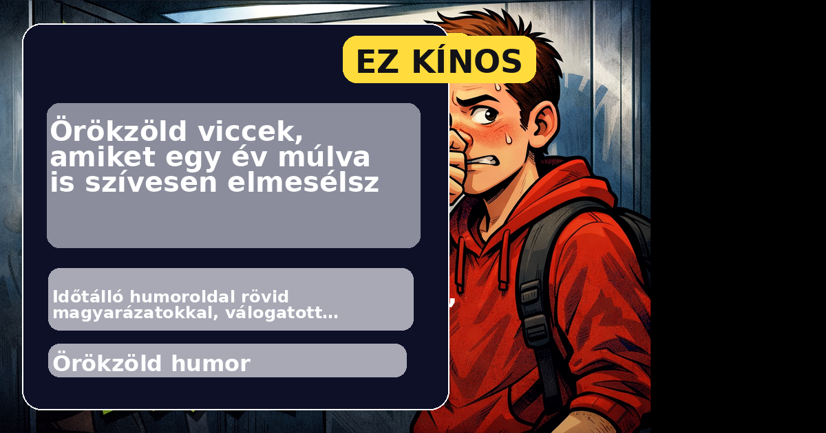 Örökzöld viccek gyűjtőoldal főképe