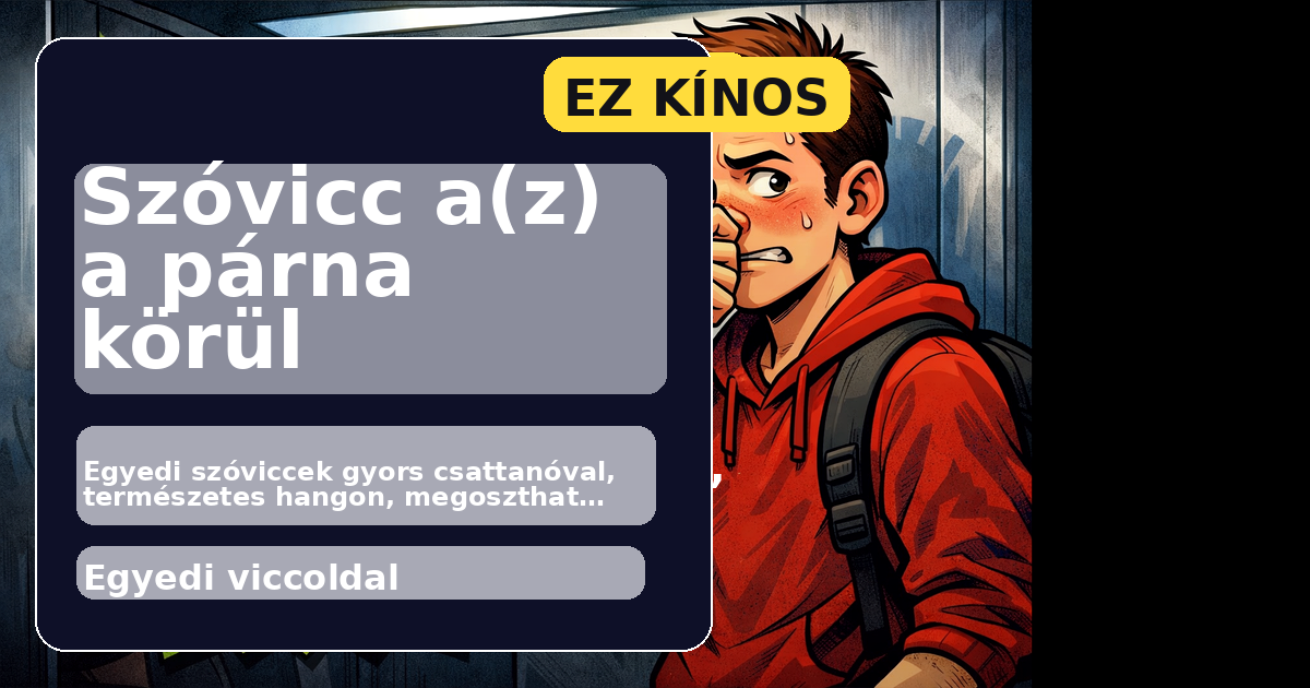 Szóvicc a(z) a párna körül főképe